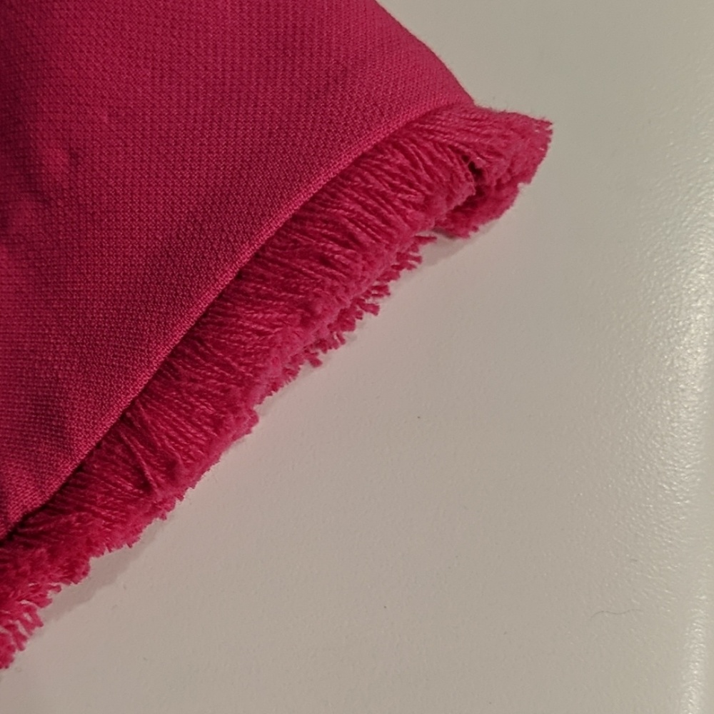 Victoria Beckham sleeveless top w/ fringe bottom